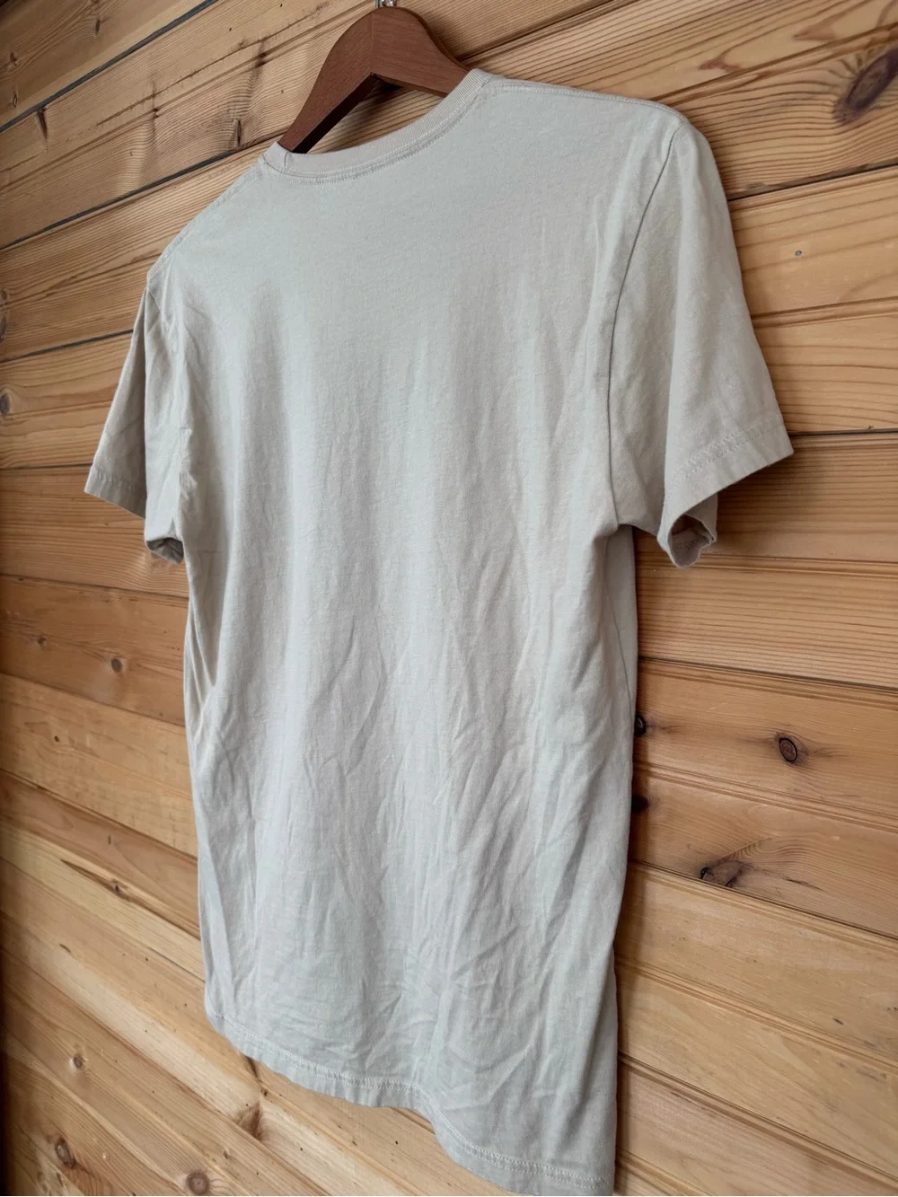 Jones Beach Graphic T-Shirt | Sand Beige | Unisex Medium | Worn Once